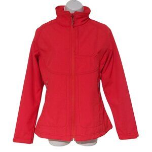 WOOLRICH Amaryllis Softshell Jacket Womens Medium Fleece Lined Multi Pockets